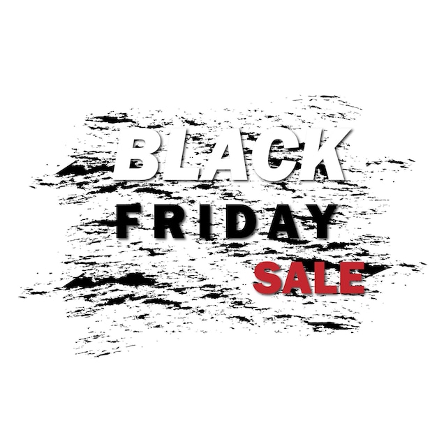 Black friday sale coupon grunge