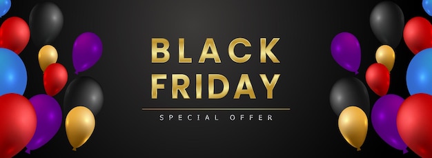 Black friday sale discount promo offer background