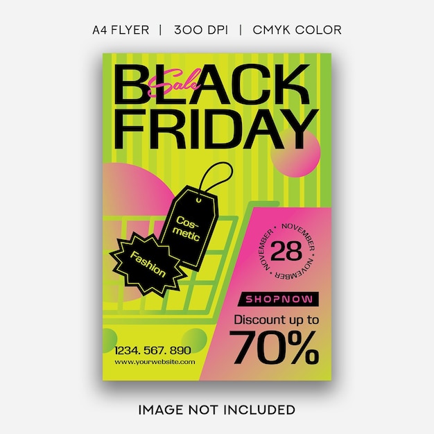 Black Friday Sale Flyer Template