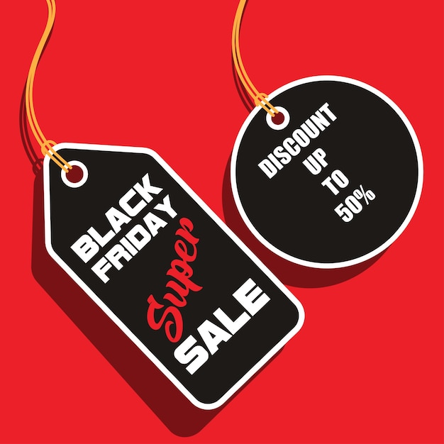 Black friday sale icons. big sale symbols