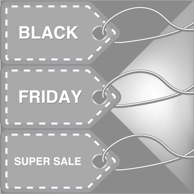 Vettore modello di progettazione dell'iscrizione di vendita del black friday banner del black friday illustrazione vettoriale