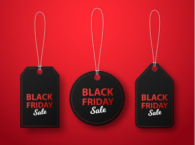 Vector black friday sale llustration banner template