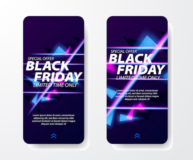 Black friday sale offer banner