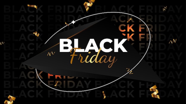 Black friday sale perfect for social media posts as well as posters and banners