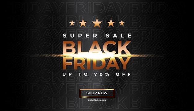 Black friday sale perfect for social media posts as well as posters and banners