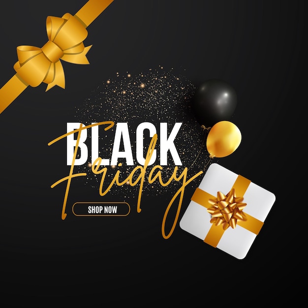 Vettore progettazione post vendita del black friday