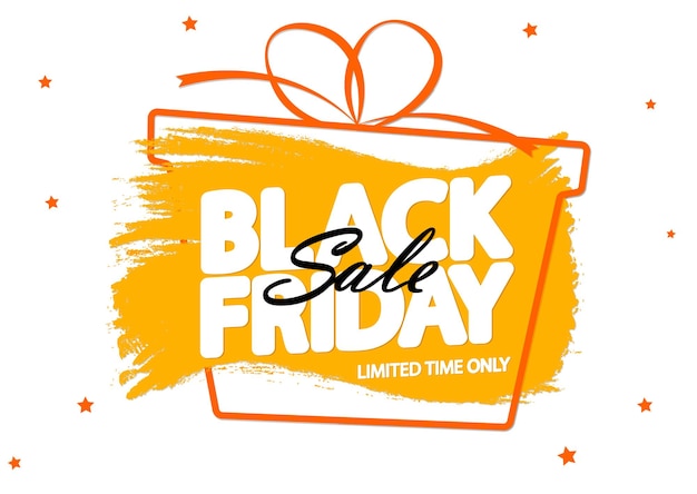 Black Friday Sale poster ontwerp sjabloon Promotie banner voor winkel of online winkel vector
