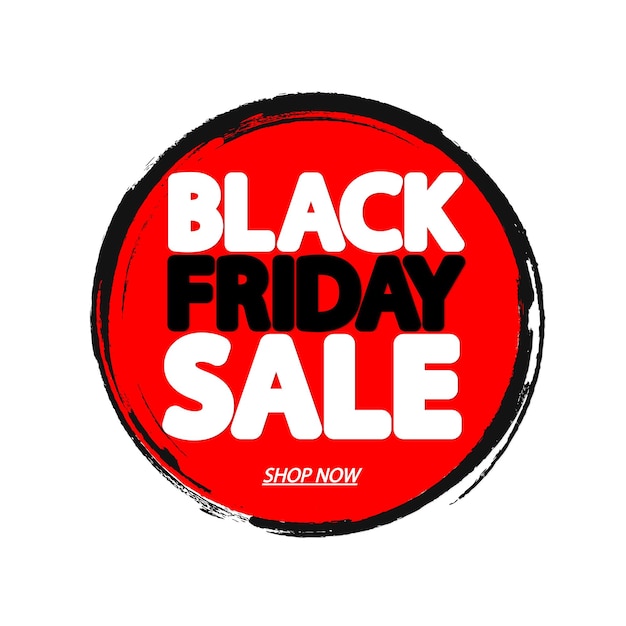 Black Friday Sale poster ontwerp sjabloon Promotie banner voor winkel of online winkel vector