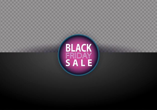 Vector black friday sale poster, social media template. editable vector design for black friday.