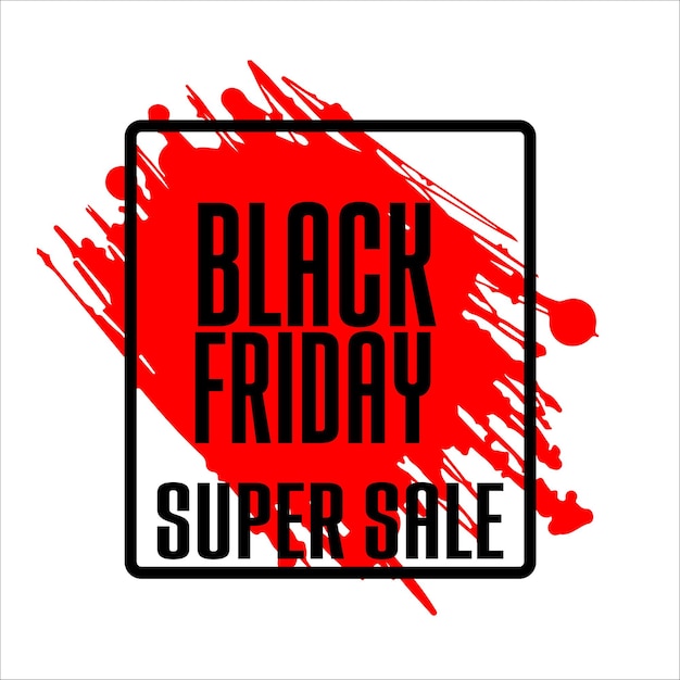 Vector black friday sale promotion poster or banner design, special offer, promotion and shopping