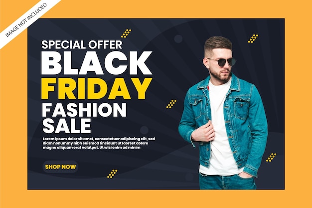 Black Friday Sale Social Media Template