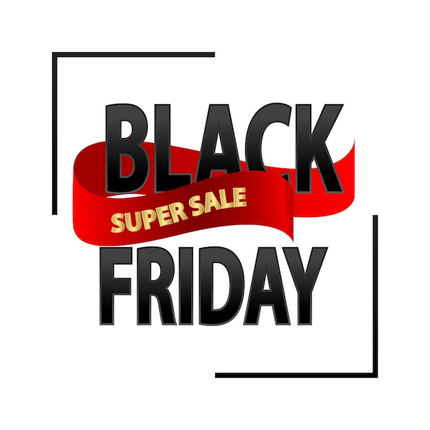 Vector black friday sale sociale media postontwerp