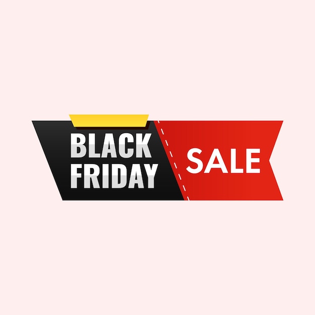 Black Friday Sale Strip roze achtergrond voor reclameconcept