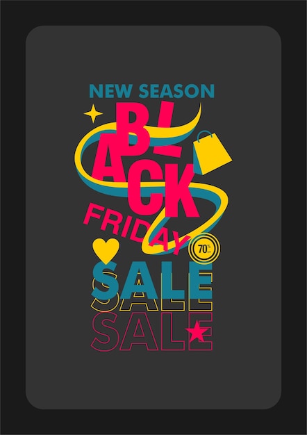 black friday sale template design