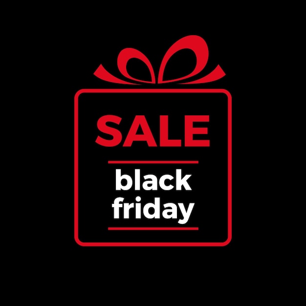 Black Friday Sale Vector Achtergrond