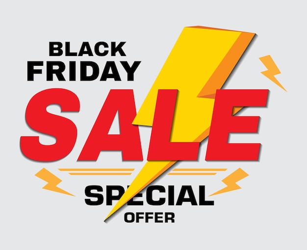 Vector black friday sale vector banner design sale banner