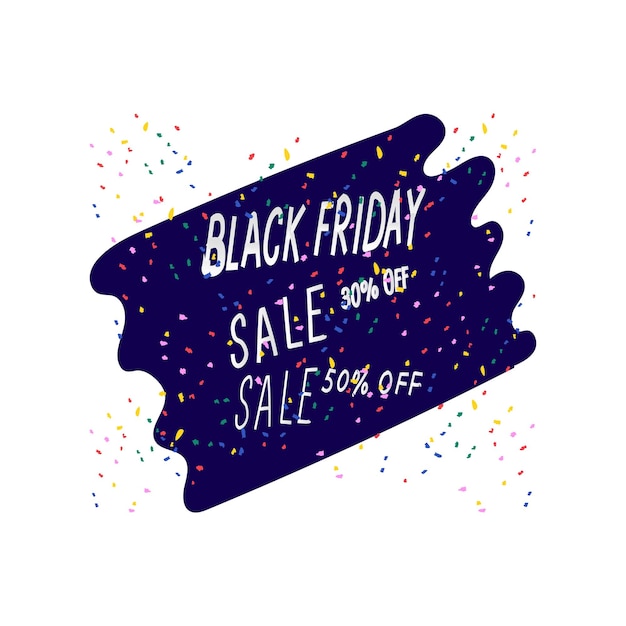 black friday sale Vector illustration Good for banner poster greeting card