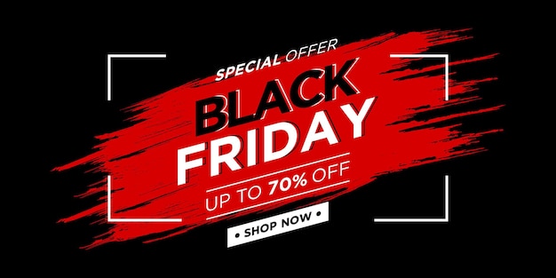 Vendita del black friday con sfondo texture