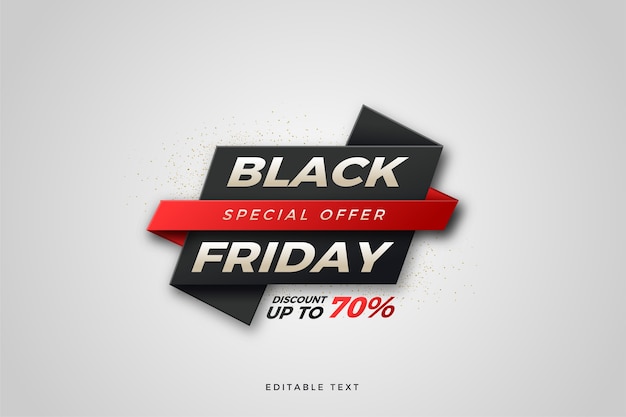 Black friday sale   with white writing on a black board.