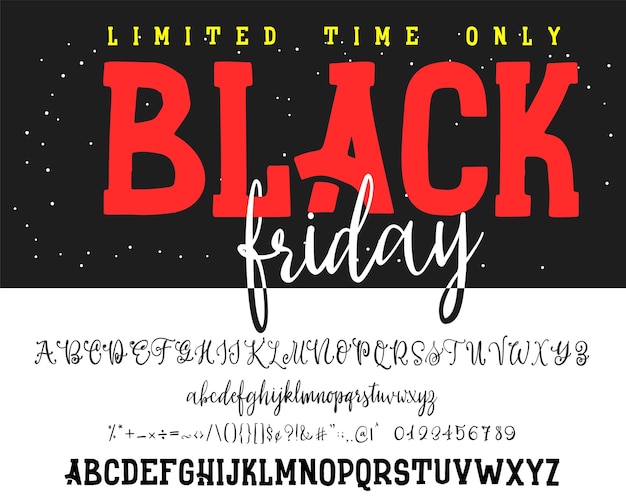 Vector black friday sale