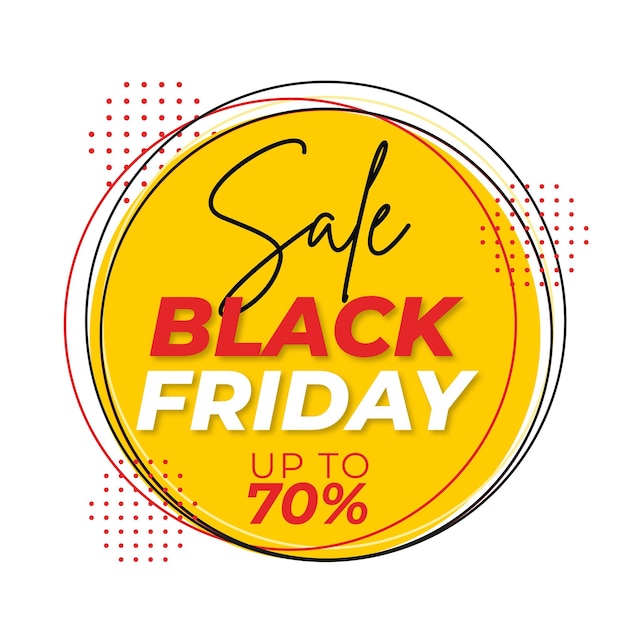 Black friday sales background template