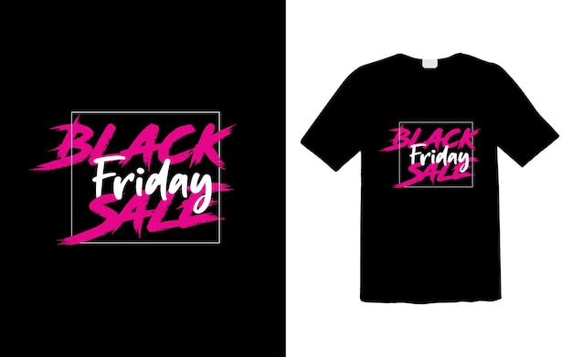 ベクトル ブラックフライデーはtシャツのデザインを売る