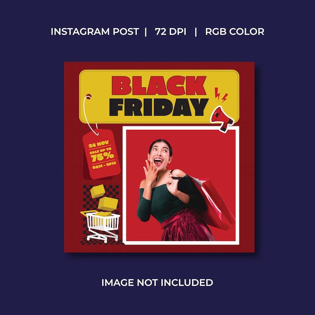 Black friday socials media