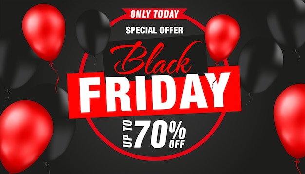 Offerta speciale del black friday solo oggi