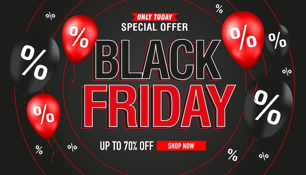 Offerta speciale del black friday solo oggi