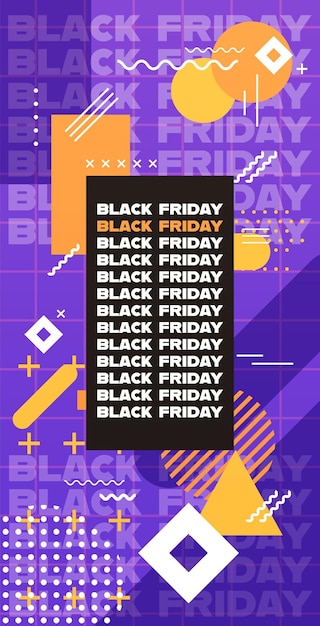 Vector black friday speciale aanbieding verkoop poster winkelen flyer vakantie promotie hete prijs korting banner