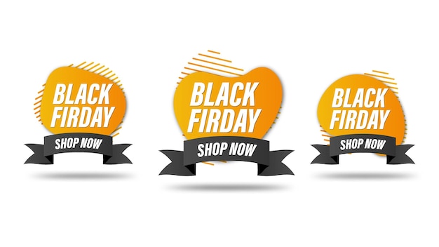 Black friday super sale banner offer tag