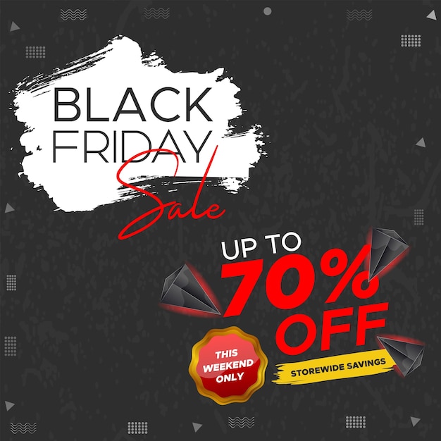 Black Friday Super Sale black friday sale web banner black friday sale post super sale banner template design big sale promotion discount sale banner Design template for Black Friday sale banner