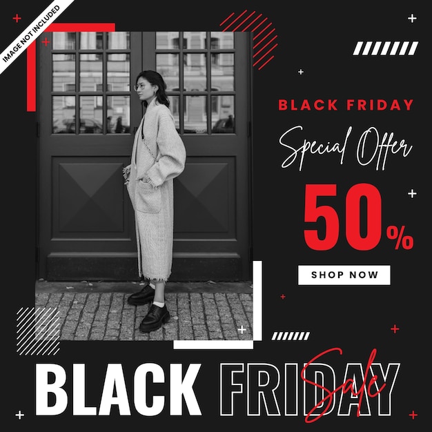 Black Friday Super Sale Design Fully Editable