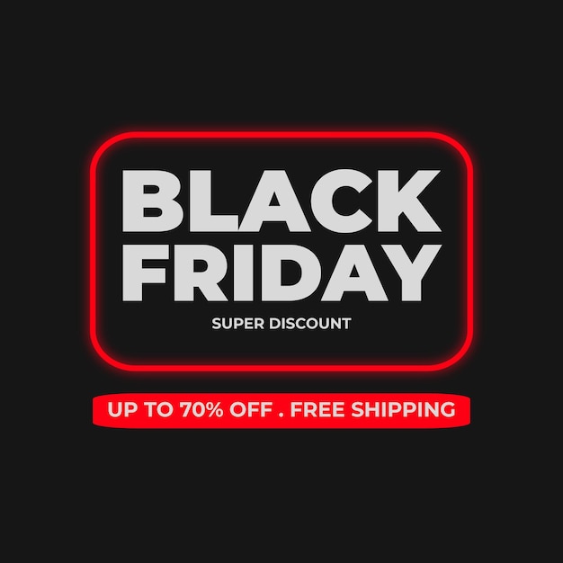 Black Friday super sale with texture design