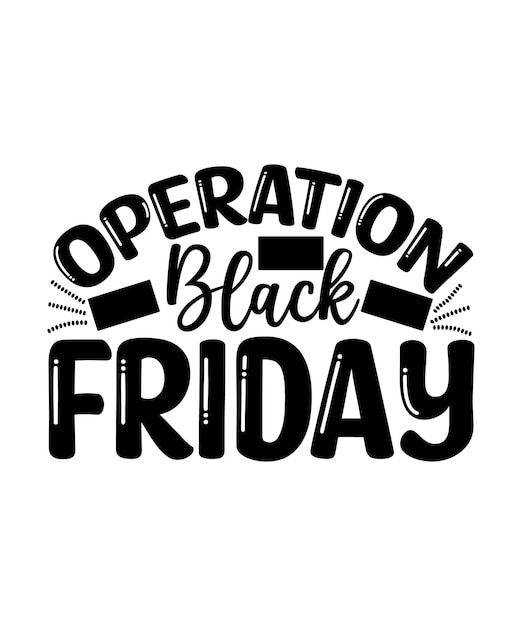 Black friday svg design