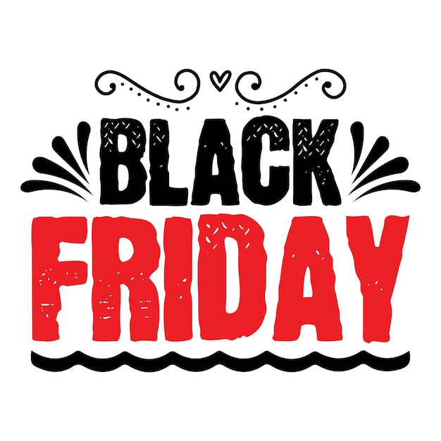 Vector black friday svg design