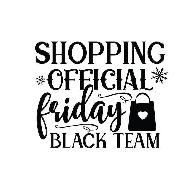 Black Friday svg t-shirt ontwerp