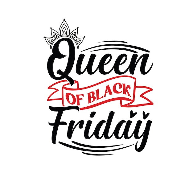 Disegno di maglietta svg del black friday