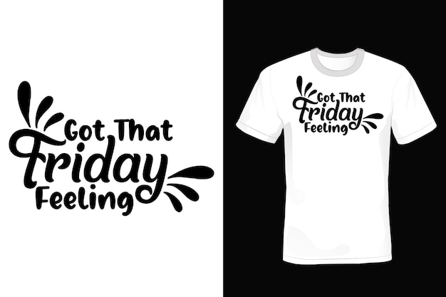 Black Friday T shirt design, typography, vintage