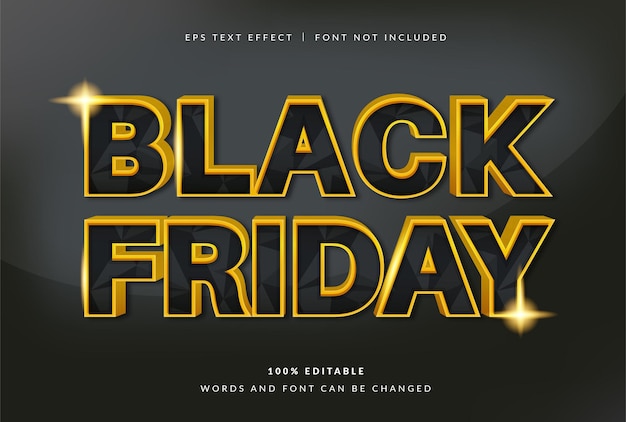 Black Friday Text Effect