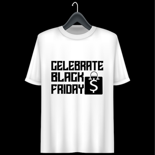 Vector black friday tshirt design