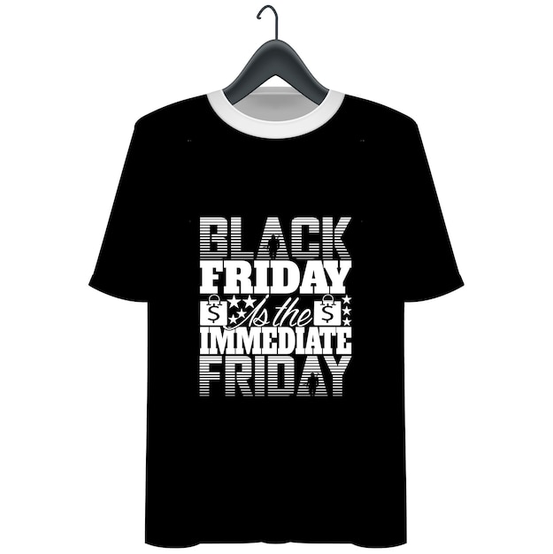 Vector black friday tshirt design