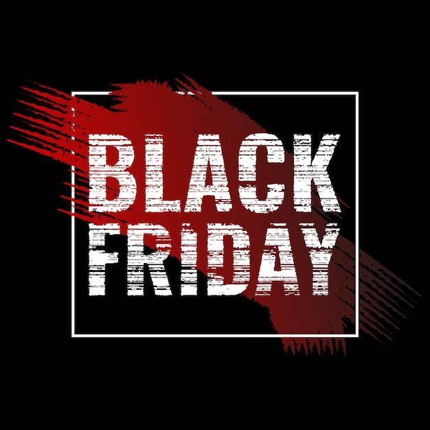 Black Friday-uitverkoopbanner. SPECIALE AANBIEDING ZWARTE VRIJDAG