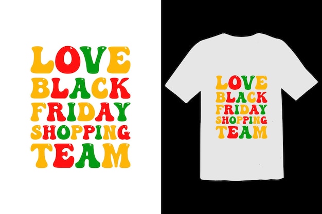 Black Friday vector grafische typografie t-shirt ontwerp