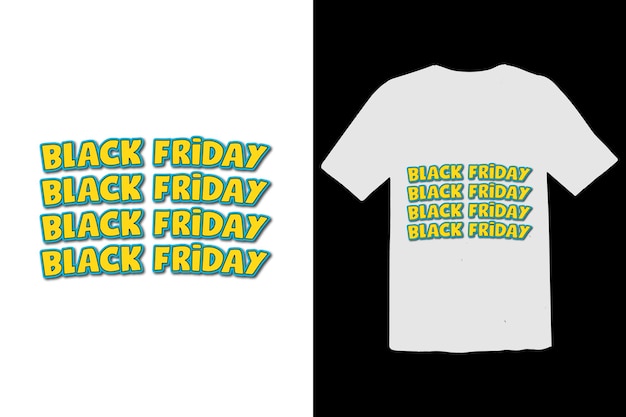 Black Friday vector grafische typografie t-shirt ontwerp