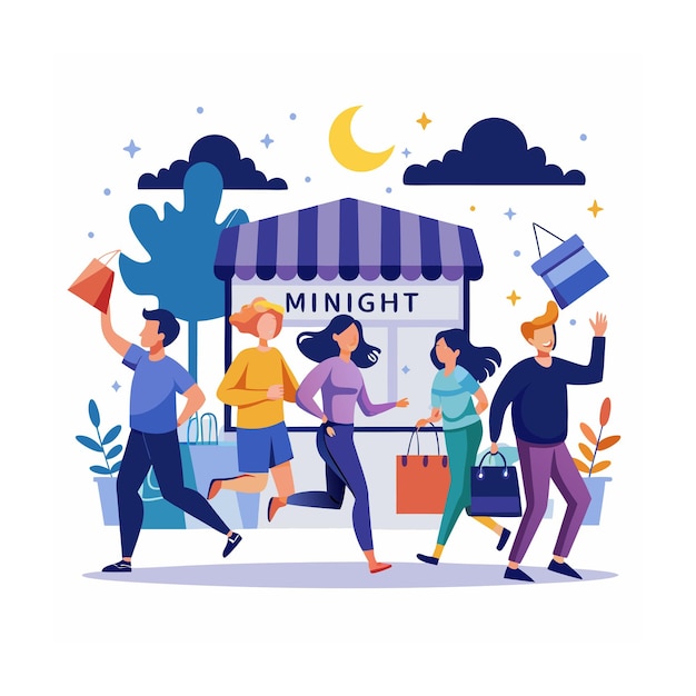 black friday vector illustration