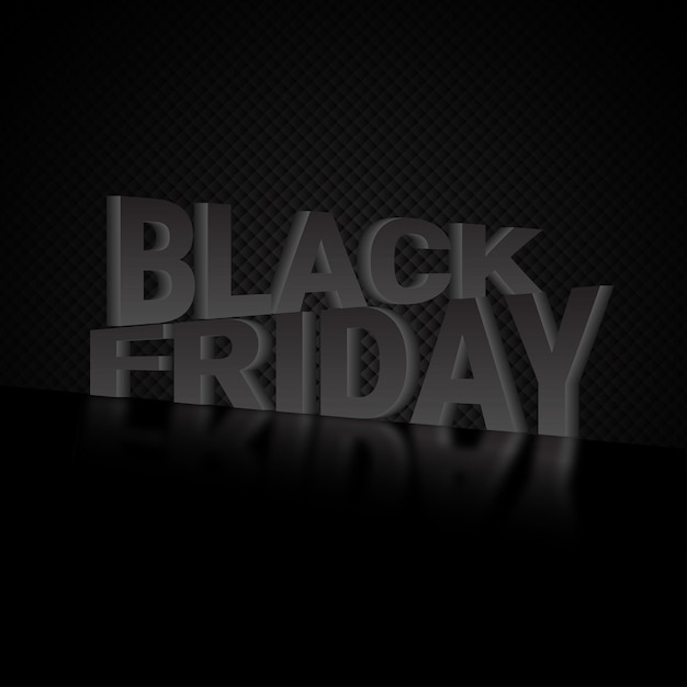 Black friday vector and illustration