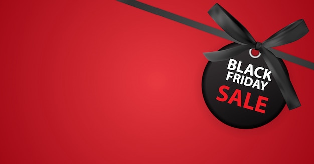 Black Friday verkoop banner sjabloon