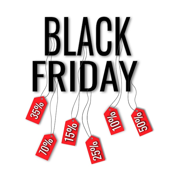 Black Friday-verkoop vectorbanner