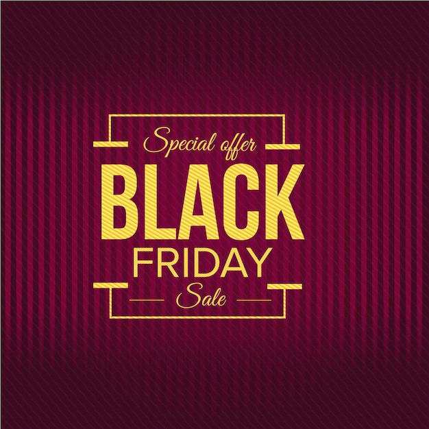 Black Friday-verkoopachtergrond premium vector